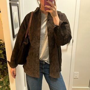 Brown Suede Jacket